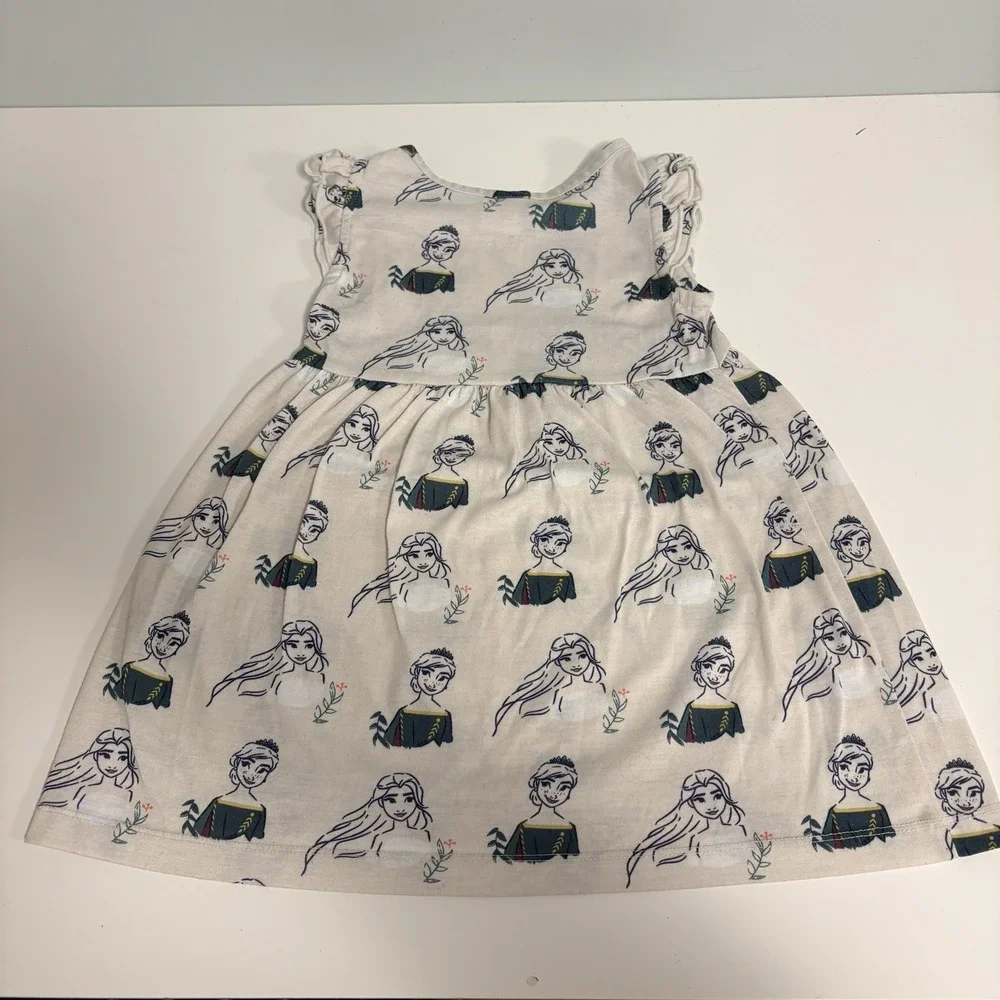 Hannah Andersson x Disney Frozen 2 Nightgown Girls Size 90cm 3T